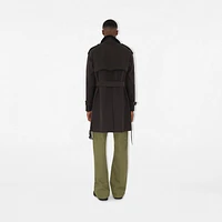 Mid-length Highgrove Gabardine Trench Coat in Cog - Men | Burberry® Official