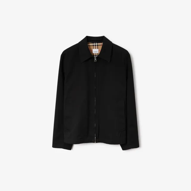 Gabardine Harrington Jacket in Honey - Men, Cotton