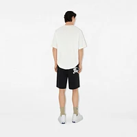 EKD Cotton Shorts in Black - Men | Burberry® Official