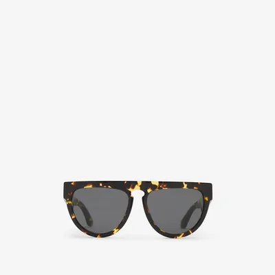 Linear Sunglasses in Tortoiseshell | Burberry® Official