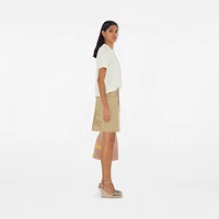 EKD Cotton T-shirt in Chalk