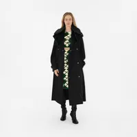 Long Kennington Trench Coat in Black - Women | Burberry® Official