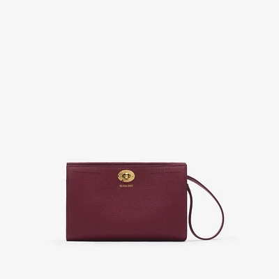 Cotswolds Pouch in Punnet - Women, Leather | Burberry® Official