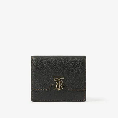 Grainy Leather TB Card Case in Oat Beige - Women | Burberry® Official