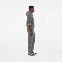 Cashmere Blend Zip Hoodie in Grey - Men | Burberry® Official