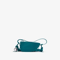 Mini Shield Tassel Bag in Kingfisher - Women | Burberry® Official