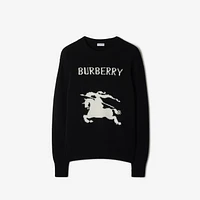 EKD Wool Cashmere Sweater in Black - Men | Burberry® Official