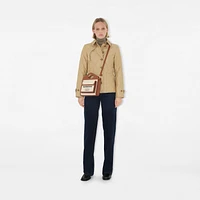 Mini Pocket Bag in Natural/malt brown - Women