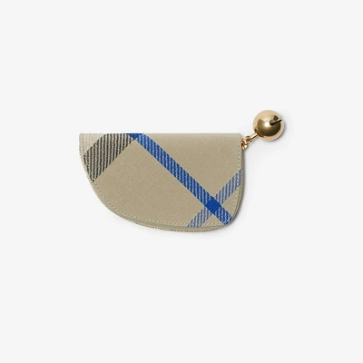Shield Coin Pouch in Lichen - Women | Burberry® Official