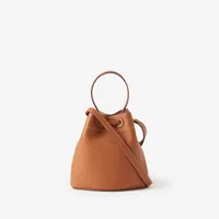 Mini TB Bucket Bag in Warm russet brown - Women, Leather | Burberry® Official