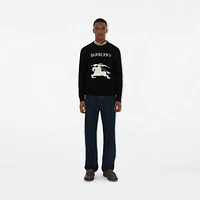 EKD Wool Cashmere Sweater in Black - Men | Burberry® Official