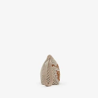 EKD Crochet Pouch in White/sand - Women, Nylon, Technical | Burberry® Official