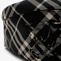 Check Belt Bag in Black/calico - Men, Nylon | Burberry® Official