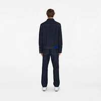 Slim Fit Jeans in Denim blue - Men, Cotton | Burberry® Official