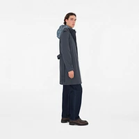 Mid-length Cotton Trench Coat in Magnet - Men | Burberry® Official