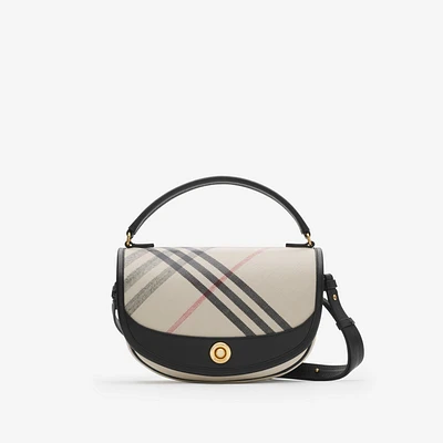 Highlands Crossbody Bag in Soap - Women, Cotton, Linen | Burberry® Official