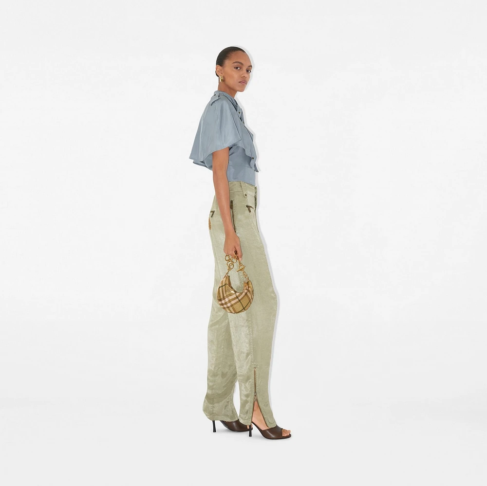Chainmail Bag in Skylark - Women | Burberry® Official