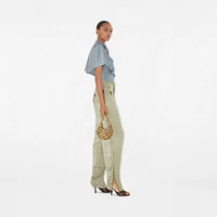 Chainmail Bag in Skylark - Women | Burberry® Official