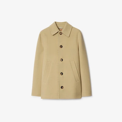Wool Jacket in Flax - Women | Burberry® Official