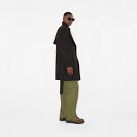 Mid-length Highgrove Gabardine Trench Coat in Cog - Men | Burberry® Official
