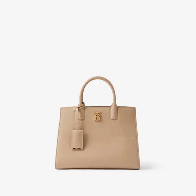 Mini Frances Bag in Oat beige - Women, Leather | Burberry® Official