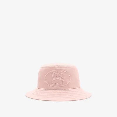 Knight Stamp Gabardine Bucket Hat in Flora - Men | Burberry® Official