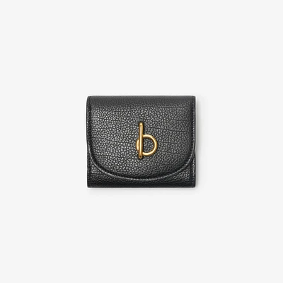 Rocking Horse Wallet in Black - Women, Leather | Burberry® Official