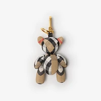Thomas Bear Charm in Sand - Women, Cotton, Nylon | Burberry® Official