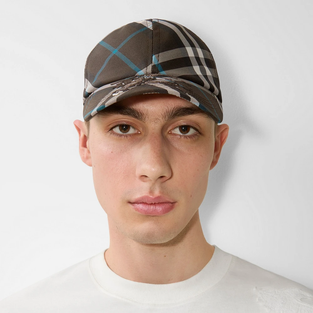 Check EKD Baseball Cap in Snug - Men | Burberry® Official