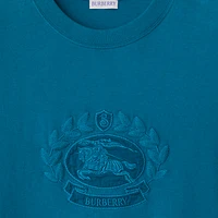 EKD Cotton T-shirt in Kingfisher - Men | Burberry® Official