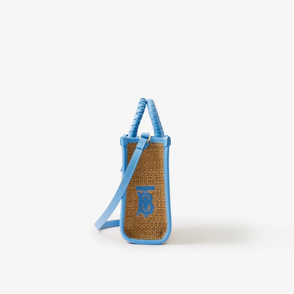 Medium Freya Tote in Natural/cool Sky Blue - Women