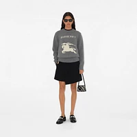 EKD Wool Cashmere Sweater in Grey - Women | Burberry® Official