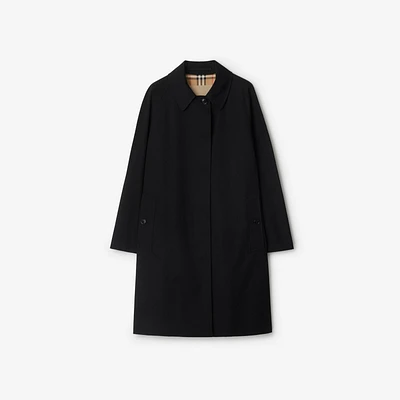 Mid-length Camden Heritage Car Coat in Black - Women | Burberry® Official