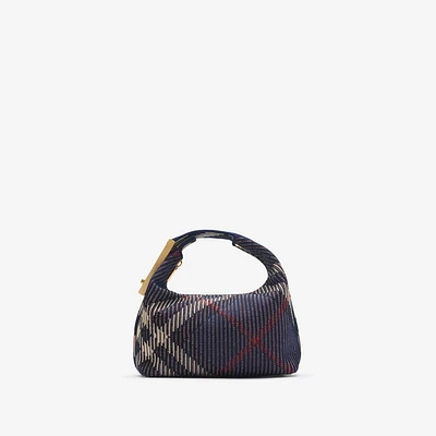 Mini Peg Duffle Bag in Marine - Women | Burberry® Official