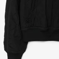 Quilted Nylon Bomber Jacket in Onyx - Men | Burberry® Official