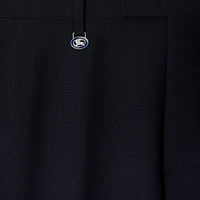 Wool Mohair Tailored Trousers in Navy - Men | Burberry® Official