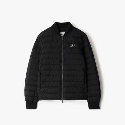 Nylon Puffer Jacket in Black - Men | Burberry® Official