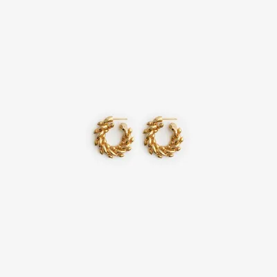 Spear Chain Earrings in Gold - Women | Burberry® Official