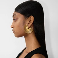 Buzz Earrings in Gold - Women | Burberry® Official