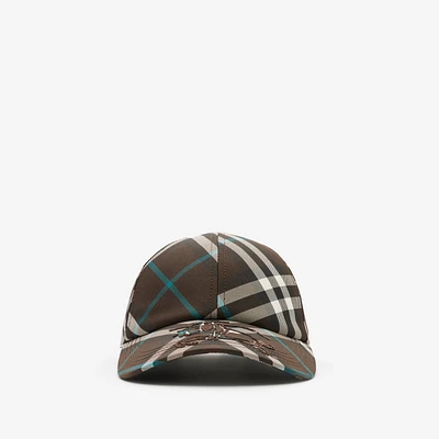 Check EKD Twill Baseball Cap in Snug - Men | Burberry® Official
