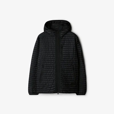 Nylon Puffer Jacket in Black - Men | Burberry® Official