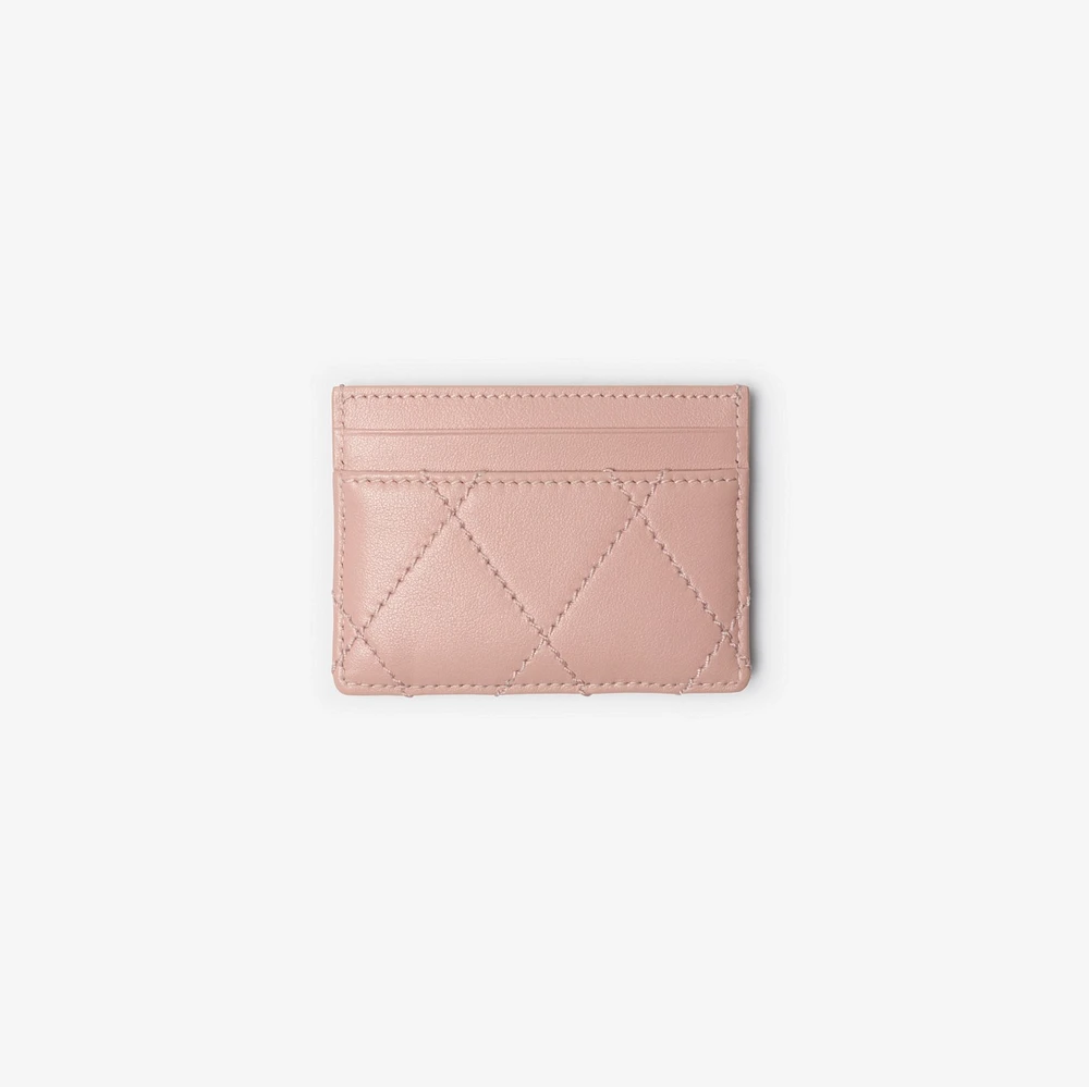 Strand Card Case in Rose - Women, Leather | Burberry® Official