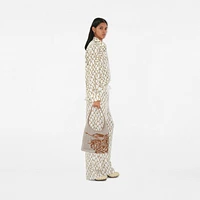 Small EKD Crochet Bag in White/sand - Women, Nylon, Technical | Burberry® Official