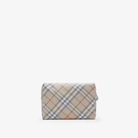 Check Baby Changing Pouch in Pale stone - Children | Burberry® Official