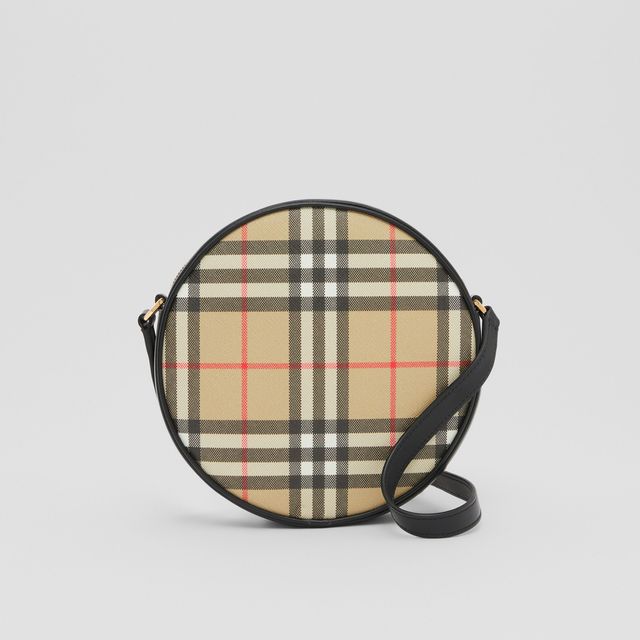 Burberry Bum Bag Vintage Check Medium Archive Beige in Cotton/Leather with  Silver-tone - US