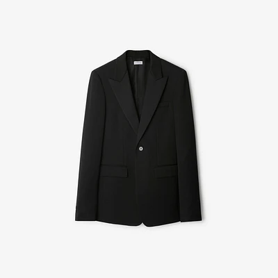 Wool Tuxedo Jacket in Black - Men | Burberry® Official