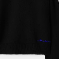 Cashmere Sweater in Black - Women | Burberry® Official