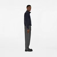 Gabardine Harrington Jacket in Navy - Men | Burberry® Official