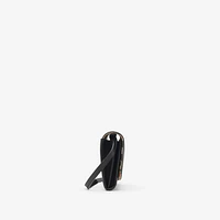 Cotswolds Strap Wallet in Black - Women, Leather | Burberry® Official