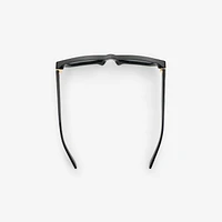 Inlaid Check Cat-eye Sunglasses​ in Black - Women | Burberry® Official